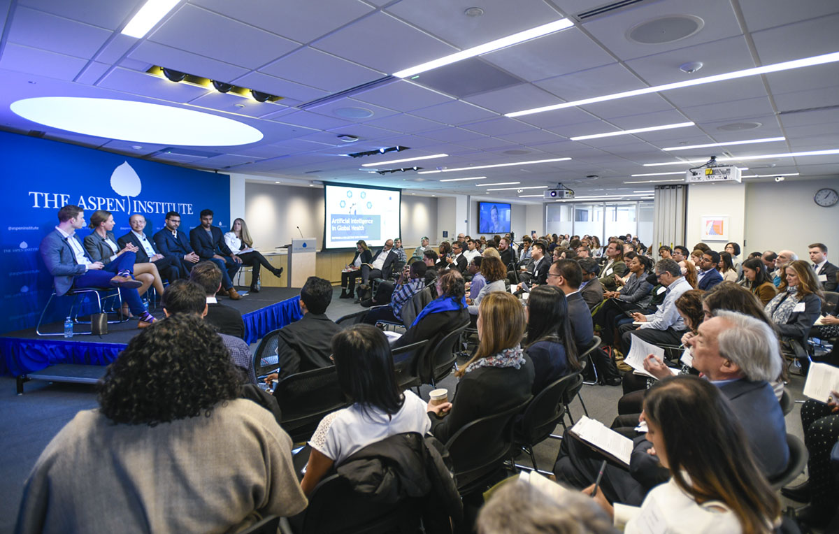 Speakers at an AGI Event