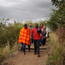 Aspen Fellows walking together